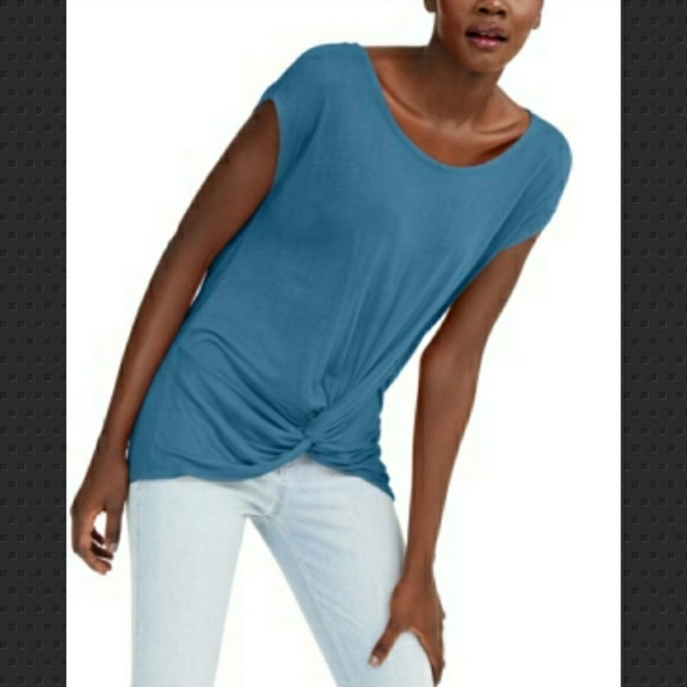 INC Twist-Front Top Size XS